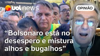 Bolsonaro quer se mostrar popular com Trump por anistia mas mistura alhos e bugalhos  Maierovitch [upl. by Kcirdle]