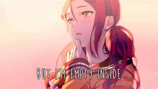 Nightcore  Empty Lyrics [upl. by Caia485]