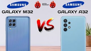 Samsung Galaxy M32 vs Samsung Galaxy A32  Hp Samsung 3 Jutaan Terbaik [upl. by Nedah]