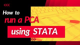 How to use Stata for Principal Component Analysis PCA [upl. by Ewens751]