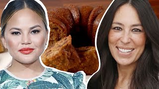 Chrissy Teigen Vs Joanna Gaines Whose Banana Bread Is Better [upl. by Montfort]