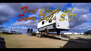 Campers To Sioux Falls SD amp New Ball Towers  RV Transport MultiHaul Step Deck  W900 [upl. by Droffilc]