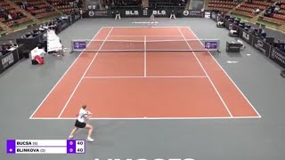 Iga Swiatek “I want her” said Anna Blinkova vs Cristina Bucsa Live Tennis Highlights WTA Limoges🇫🇷 [upl. by Chicoine]