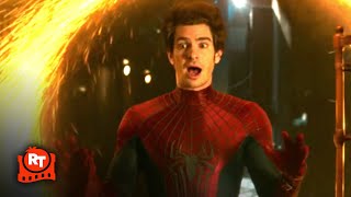 SpiderMan No Way Home 2021  The Amazing SpiderMan Appears Scene  Movieclips [upl. by Naam]