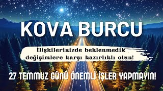 Kova Burcu  İlişkilerde Heyecan ve İşte Değişim [upl. by Itoyj]