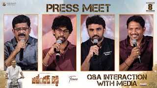 Jithender Reddy Movie Team QampA Interaction With Media At PressMeet  YouWe Media [upl. by Idnam193]