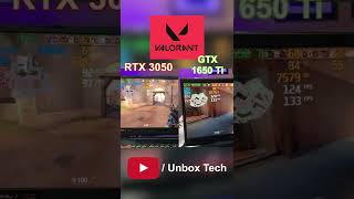 RTX 3050 vs GTX 1650 Ti ⚡️ Which is Best  🔥 [upl. by Banquer615]