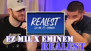 Ez Mil x Eminem  Realest  Reaction [upl. by Sheridan]