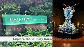 Explore the Chihuly Garden and Glass  Seattle Washington USA [upl. by Cross]