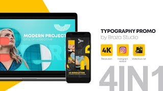 Typography Promo After Effects Template [upl. by Isaacson]