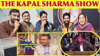 Reaction on Virendra Sehwag Special  The Kapil Sharma Show [upl. by Quiteria]