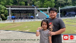 A Day at RWMF 2024 rainforest world music festival 2024 [upl. by Epuladaugairam798]