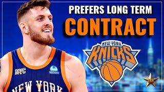 MASSIVE Update On Hartenstein’s New Contract…  Knicks News [upl. by Halstead351]