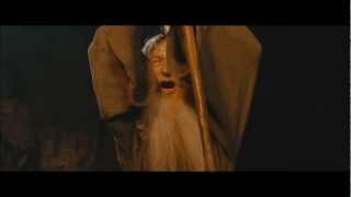 Gandalf vs Balrog  Death of Gandalf HD [upl. by Larrisa180]