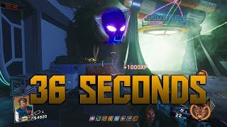 Spaceland Alien Killed in 36 Seconds  Boss Battles Infinite Warfare Zombies [upl. by Amuh325]