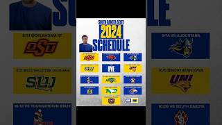 SDSU Jacks Football 2024 predictions southdakotastate collegefootball fcsfootball sdsu cfbnews [upl. by Einnig]