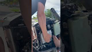 0X66 225HP Powerhead Install yamaha boat gradywhite boats boating enginerebuild [upl. by Winifield]