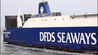 HAFNIA SEAWAYS  Elbe höhe Cuxhaven [upl. by Otrebliw]