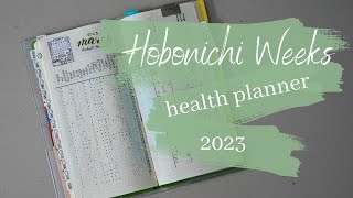 How I Use My Hobonichi Weeks as a Health Planner [upl. by Cita]