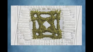 Hardanger embroidery Tutorial  part 4 [upl. by Liagibba]