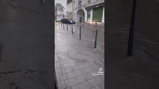 ⛈️ Dans lEure les rues du centreville dÉvreux 📅 date  31072024 [upl. by Odlanier433]