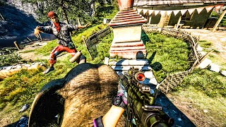 Far Cry 4 John Wick Style stealth kills  Outposts  Elephant Kills [upl. by Clayberg]