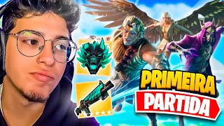 PRIMEIRA PARTIDA NA NOVA TEMPORADA DO FORTNITE [upl. by Gusta]