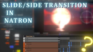 How To Do SlideSide Transition In Natron  Tutorial [upl. by Arlynne]