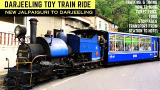 Darjeeling Toy Train  NJP to Darjeeling By Toy Train Full Journey  Ticket Booking Price Timings [upl. by Hannahsohs295]