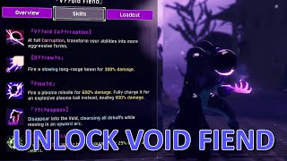 How to Unlock the Void Fiend  Survivors of The Void [upl. by Antoine637]