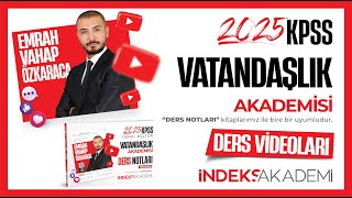 382025 KPSS  Vatandaşlık  Yargı 3 Anayasa Değişikliği ve Norm İptaliEmrah Vahap Özkaraca [upl. by Reichel]