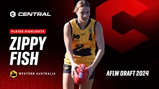 2024 AFLW Draft  Zippy Fish Player Highlights [upl. by Nnylkcaj974]