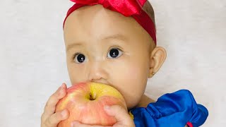 Snow White Themed Photoshoot  8 Months Old Baby Alli 🥳 [upl. by Gerti319]