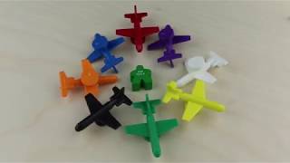 Large Airplane  Board Game Pieces from The Game Crafter [upl. by Gerrie147]