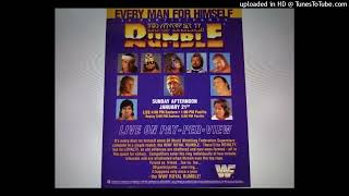 Unreleased WWF ROYAL RUMBLE 1991 Theme Complete Production [upl. by Nered]