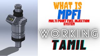 How MPFI System Works Tamil  mpfi Engineeringmix [upl. by Dionne309]