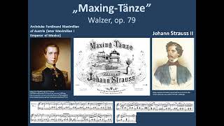 quotMaxingTänzequot  Johann Strauss II Walzer op 79 [upl. by Dennett]