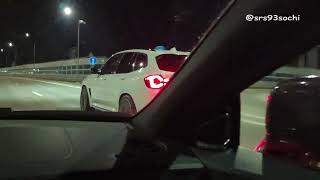 BMW G01 X3 M40i vs Mercedes CLS400 St1 Заезд  1 [upl. by Nahaj]