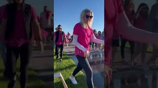 Making Strides for Breast Cancer  2023 Sarasota Fl Walk 102123 [upl. by Aivatco599]