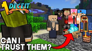 Minecraft But My Friends Can Kill Me at Any Moment  Deceit SMP 1 [upl. by Rutra335]