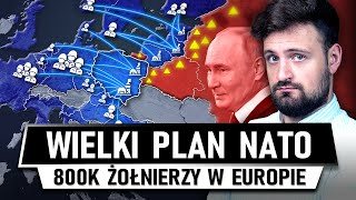 Plan NATO na 800 tysięcy żołnierzy kontra Rosja [upl. by Nirra]