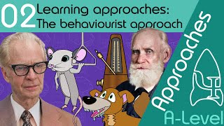 The behaviourist approach  Approaches ALevel Psychology [upl. by Siri]