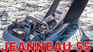 2023 JEANNEAU 55 The monohull that will KILL catamarans [upl. by Ahsitam366]