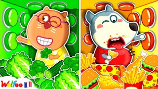 Vous Préférez Alimentation Saine vs Malbouffe 🍔 Dessin Animé Pour Bébé 🎉 Collection Dépisodes [upl. by Neelrac]