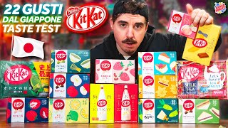 22 KitKat dal GIAPPONE  Qual è il più buono [upl. by Nolte434]