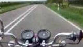 Yamaha R5  onboard live Ride a tour with me like 1970 [upl. by Aicileb939]