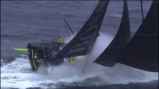 Alex Thomson in Vendee Globe at KERGUELEN ISLAND [upl. by Robinson]