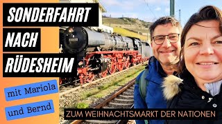 Sonderfahrt nach Rüdesheim zum Weihnachtsmarkt der Nationen [upl. by Nnaeed11]