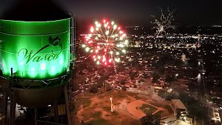 Wasco Ca 4 of July 2024 Drone footage 4 k [upl. by Husein]