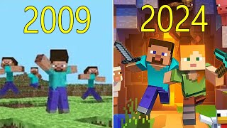 Evolution of Minecraft 20092024 [upl. by Gnivre]